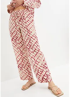 Pantalon ample avec imprimé, bonprix