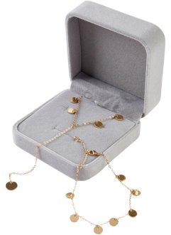 Collier et bracelet dorés (ens. 2 bijoux), bpc selection premium