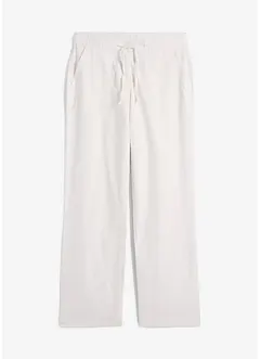 Pantalon en lin à jambe large, bonprix