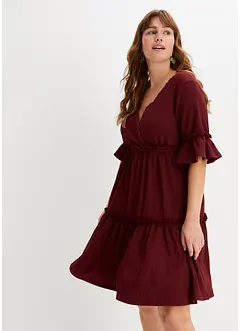 Robe avec broderie anglaise, bonprix