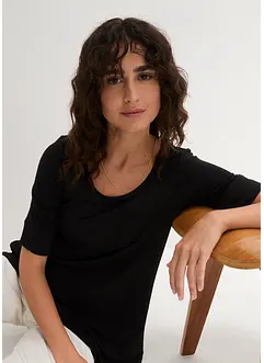 T-shirt long et doux, bonprix