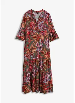 Robe longue imprimée, bonprix