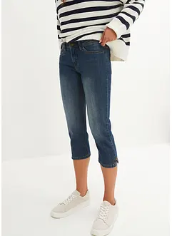 Jean slim taille mi-haute, raccourci, bonprix