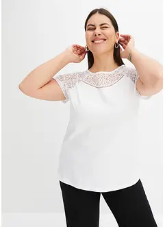 T-shirt à dentelle, bonprix