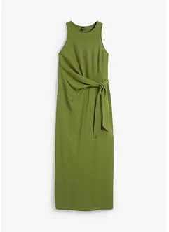 Robe longue à nouer sur le côté, bonprix