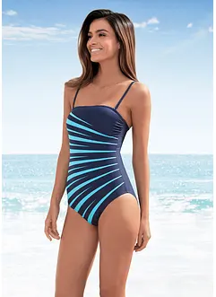 Maillot 1 pièce sculptant, maintien léger, bonprix