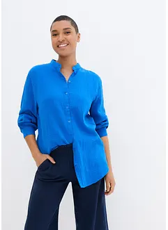 Chemisier long en gaze de coton, bonprix
