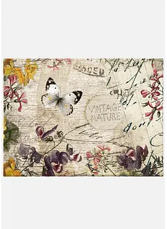 Tapis de protection motif papillon, bonprix