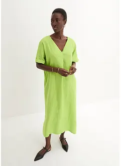 Robe caftan 100 % lin, bonprix