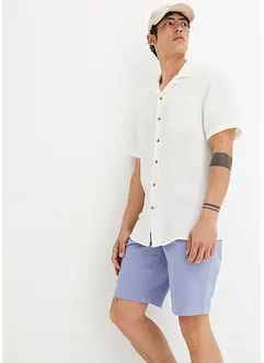 Chemise manches courtes en gaze 100% coton, bonprix
