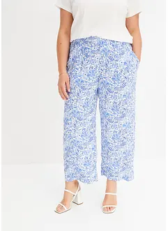 Pantalon imprimé à taille élastiquée, bonprix