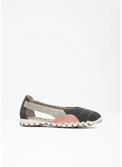 Ballerines en cuir, bonprix