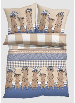 Parure de lit motif suricate, bpc living bonprix collection