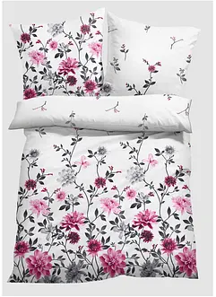 Parure de lit avec motif floral, bonprix