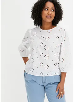 Blouse en broderie anglaise, bonprix