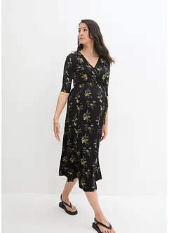 Robe midi de grossesse avec fonction allaitement, bonprix