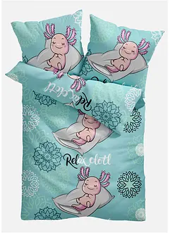 Parure de lit avec motif Axolotl, bonprix