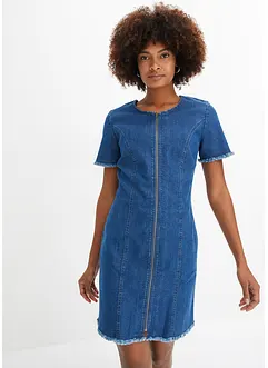 Robe en jean avec fermeture zippée, BODYFLIRT boutique