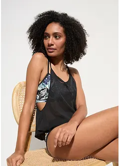 Tankini avec haut de bikini brassière (ens. 3 pces), bonprix