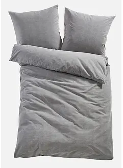 Parure de lit aspect lin, bonprix