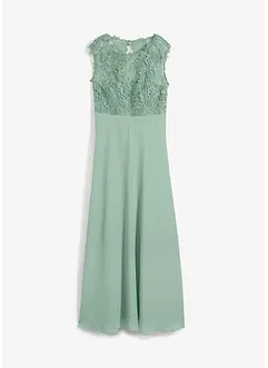 Robe longue avec dentelle, bonprix