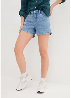 Short en jean rayé, taille normale, John Baner JEANSWEAR