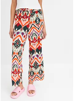 Pantalon palazzo avec imprimé, bonprix