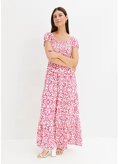 Robe longue imprimée, bonprix