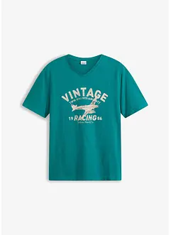 T-shirt en coton flammé, bonprix
