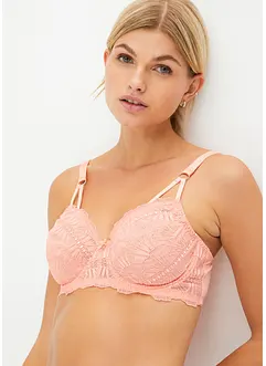 Soutien-gorge minimiseur avec broderies filigranées, bonprix
