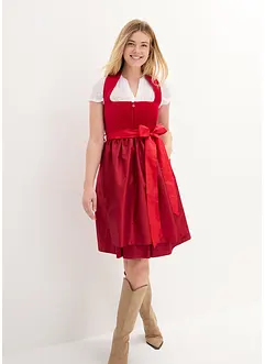 Dirndl avec velours en longueur midi (ens. 2 pces), bonprix