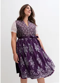 Dirndl avec jacquard et broderie (ens. 2 pces), bonprix