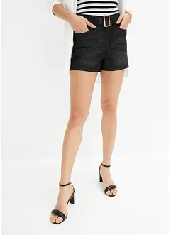 Short en jean avec ceinture (ens. 2 pces.), bonprix