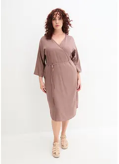 Robe midi en viscose fluide, bonprix