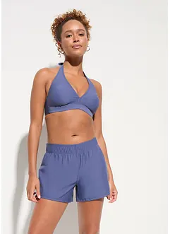 Bikini et short de bain (ens. 3 pces) en polyamide recyclé, bonprix