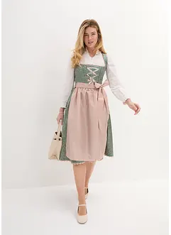 Dirndl longueur midi avec tablier (ens. 2 pces.), bonprix