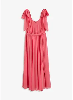 Robe en crêpe nouée sur les épaules, bonprix