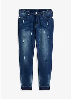 Jean skinny taille basse, raccourci, bonprix