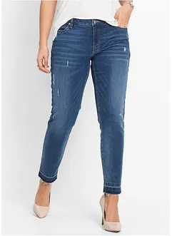 Jean skinny taille basse, raccourci, bonprix