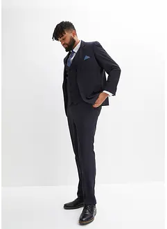 Costume slim 4 pièces avec gilet et cravate, bonprix