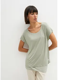 T-shirt 2 en 1, bonprix