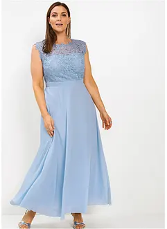 Robe longue avec dentelle, bonprix