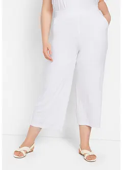 Pantalon 7/8 en jersey viscose, bonprix