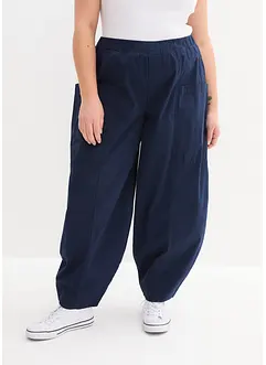 Pantalon en twill léger avec poches plaquées, bonprix