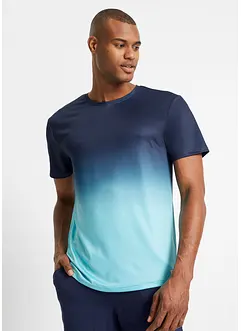 T-shirt technique avec imprimé en dégradé, bonprix