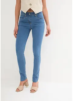 Jean slim taille mi-haute, très extensible, bonprix