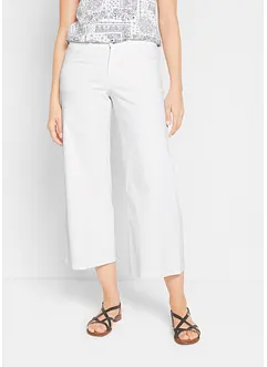 Lot de 2 corsaires en jean taille mi-haute, bonprix