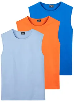 Lot de 3 débardeurs, bonprix