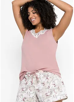 Pyjashort avec une jolie dentelle, bonprix