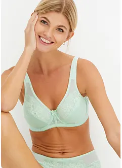 Lot de 2 soutiens-gorge minimiseurs à bretelles rembourrées, bonprix